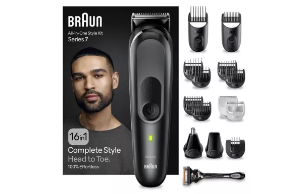 BRAUN Tondeuse multi-usages 16 en 1 - Série 7 - MGK7470