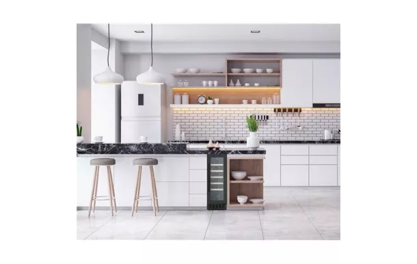 CAVISS Cave à vin encastrable multizones 20 bouteilles - SLEN120TBE5