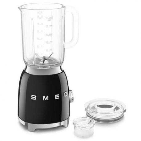 SMEG Blender 1.5 L Noir - Années 50 - BLF03BLEU