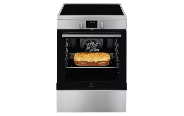 ELECTROLUX Cuisinière induction 60 cm multifonction 3 zones pyrolyse - LKI64890BX