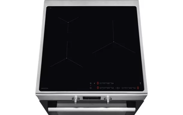 ELECTROLUX Cuisinière induction 60 cm multifonction 3 zones pyrolyse - LKI64890BX