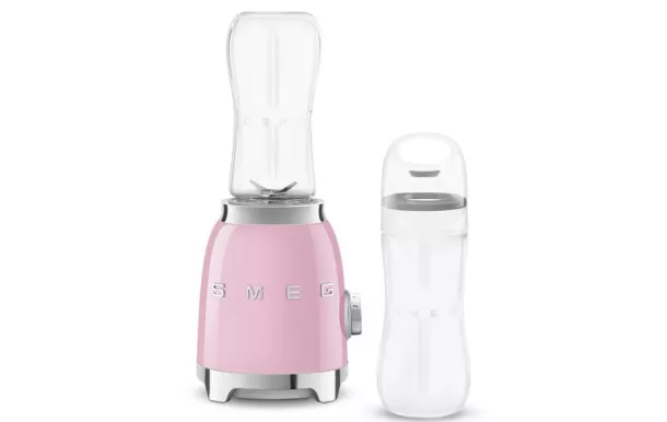 SMEG Mini blender 0,6 L Rose - Années 50 - PBF01PKEU