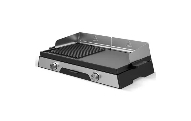 KITCHENCHEF Plancha Gril - Duo 2200 - PLANCHADUO2200