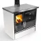 LACUNZA Cuisinière bois ETNA 7T blanc 9 Kw - ETNA7TBLANCTIRFR