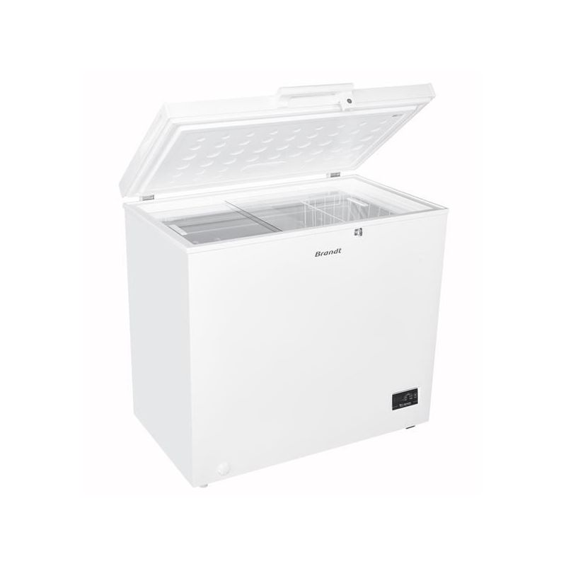 BRANDT Congélateur coffre 1 panier 308 litres - BFK301ESW