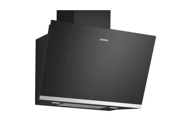 SIEMENS Hotte décorative murale 80 cm débit 915 M3/h noire - LC81KAN60