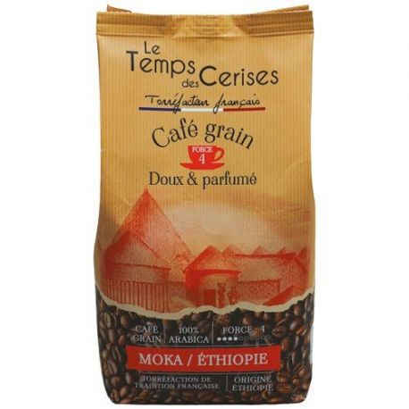 MAISON TAILLEFER CAFE GRAIN MOKA ETHIOPIE BIO 900  005604