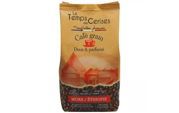MAISON TAILLEFER CAFE GRAIN MOKA ETHIOPIE BIO 900  005604