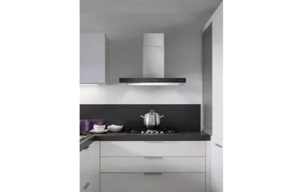 GLEM Hotte décorative murale 90 cm débit 679 m3/h - GHBS97IX