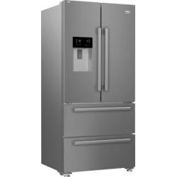BEKO Réfrigérateur multiportes 2+2 387+152L inox - GNE60542DXPN