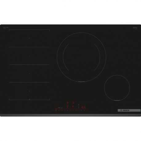 BOSCH Table de cuisson 80 cm 4 foyers dont powerboost - PXE831HC1E