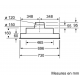 SIEMENS groupe filtrant 73 cm argent débit 379 m3/h - LB75565